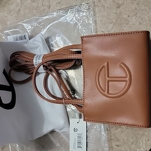 TELFAR Small Shopping Bag - Tan